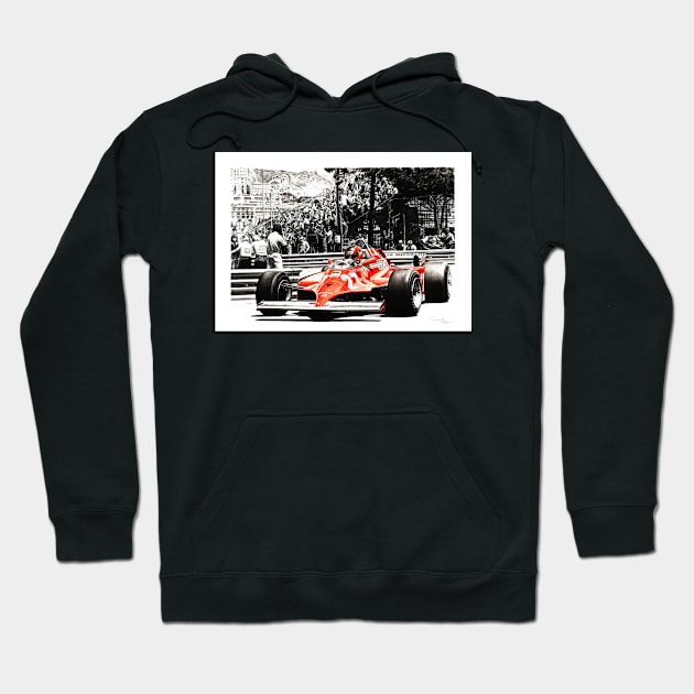 Villeneuve, Monaco GP, 1981. LF2 Hoodie by oleynik